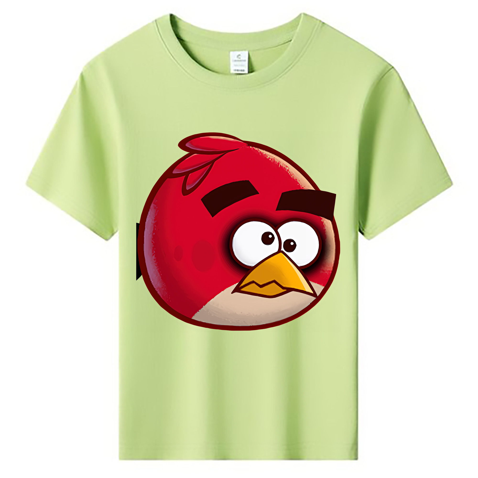 （画像用） Angry Birds アングリーバード 綿100％キッズTシャツ（フロントプリント）